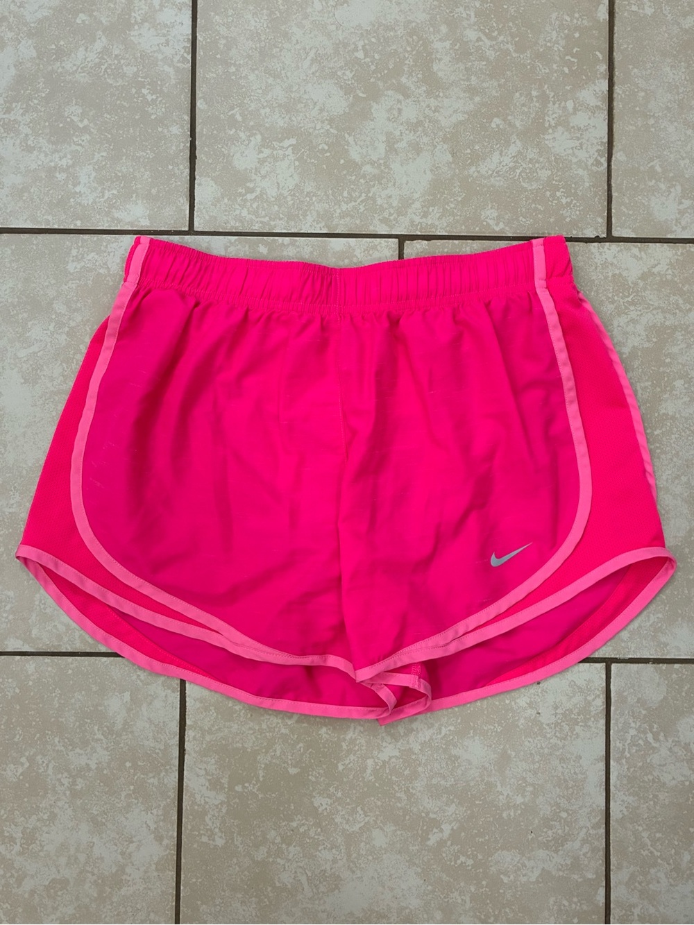 Nike Women’s Bright Pink Athletic Running Shorts
